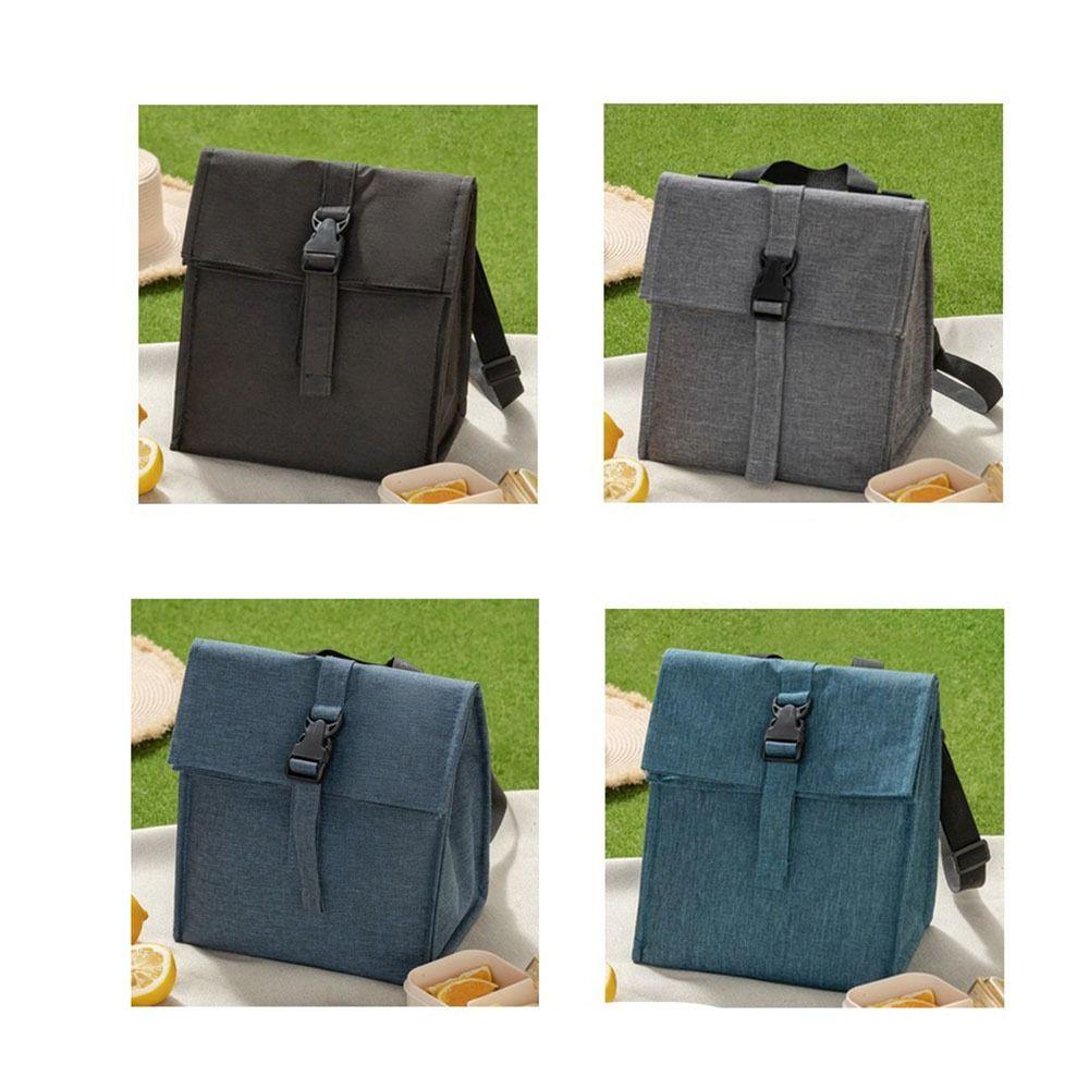 Leak-Proof Thermal Bag Waterproof Picnic Pack Japanese Style Insulated Lunch Bag  Camping