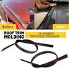 Для Tundra Double Cab 2007- 2X Левая+Правая Накладка Отделки Крыши Молдинг Уплотнительная Лента