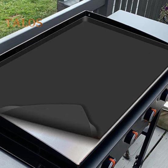 Защитный коврик для сковороды, большой пылезащитный, моющийся, удобный, силиконовый, барбекю, гриль, верхняя крышка, товары для дома