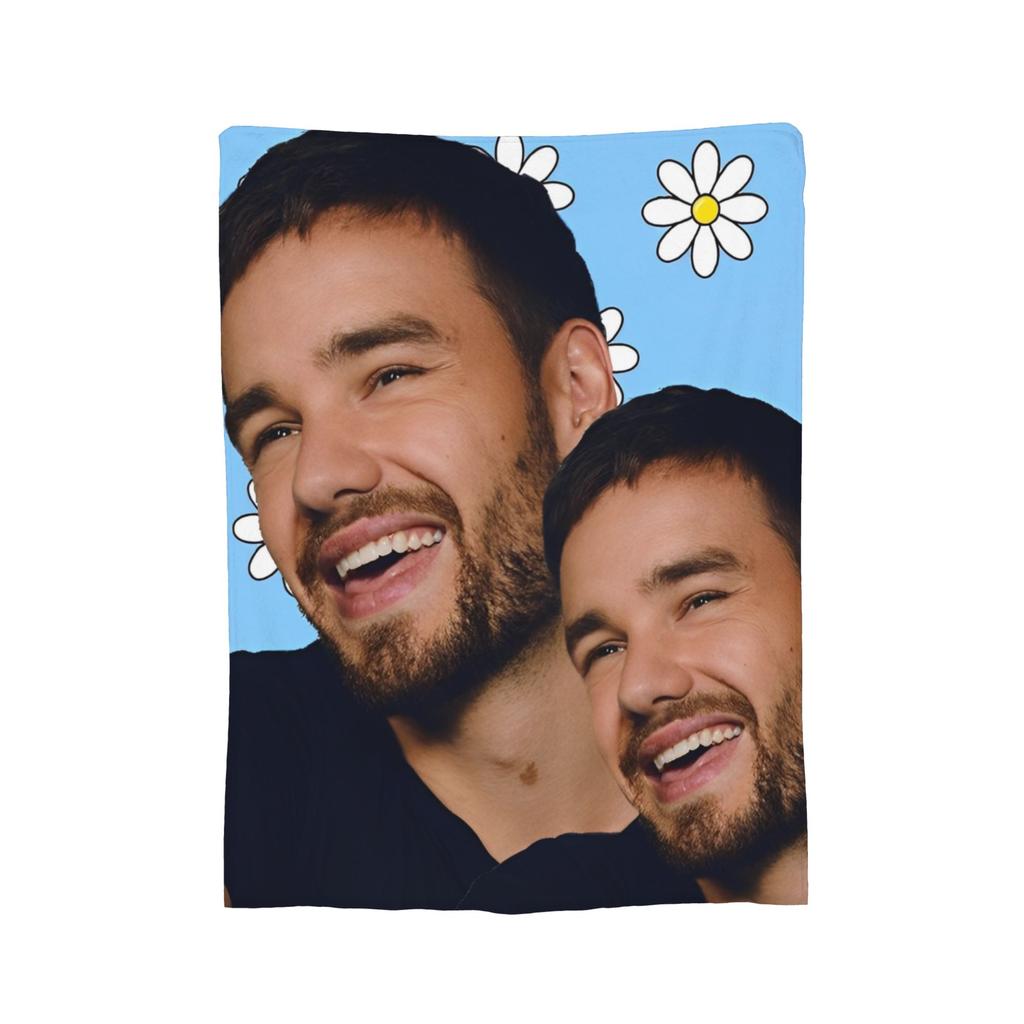Liam Payne Blankets Fleece All Season  Multi-function Warm Throw Blanket for Sofa Travel Rug Piece