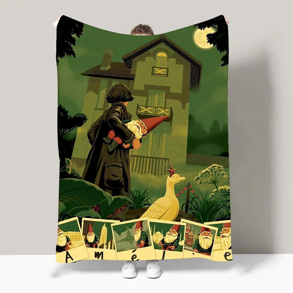 Amelie Movie Inspired Lightweight Throw Blanket Perfect for Dorms Naps Living Room Office Sofa AllSeason Use