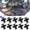 10pcs Car Engine Under Cover Clip Retainer Fastener 9046707201 For Toyota Avalon