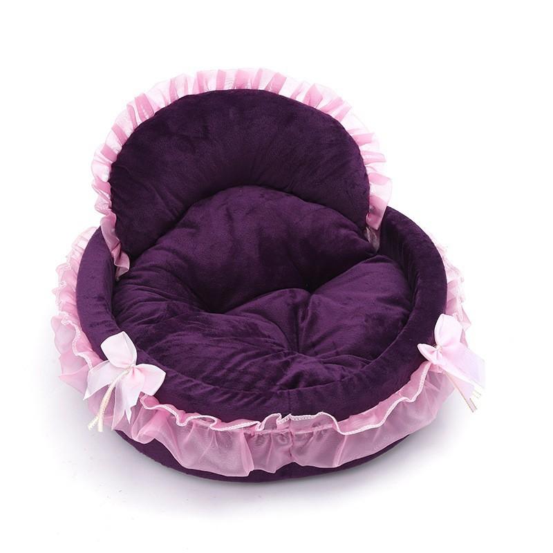 New Cute Princess Bed Pet Nest Cat Supplies Cat Kennel All Seasons Soft and Comfortable Dog Kennel