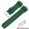 Ремешок для Casio G-SHOCK Серии GM-2100 GA-2100 GWM-5610 DW-5600 6900 Мужской Модифицированный Силиконовый Каучук Смола Часовой Ремешок Браслет 16 мм