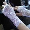 Костюм Тонкие Кружевные Перчатки Без Пальцев Дышащие Модные Женские Перчатки от Солнца Защита от УФ Готские Перчатки для Вождения Косплей