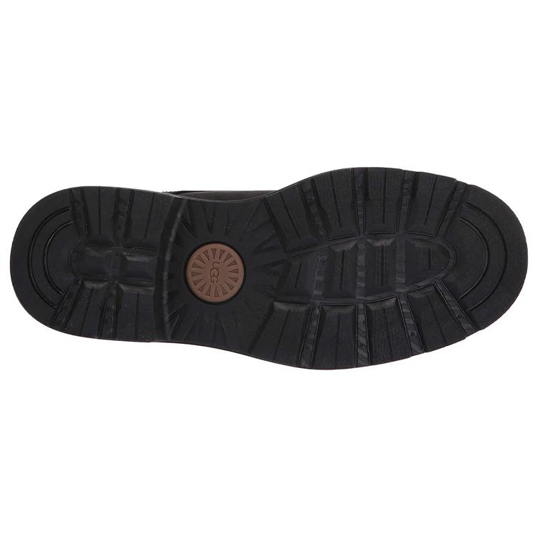 UGG Biltmore Mid Boot Кожаные Водонепроницаемые и износостойкие Ботинки для активного отдыха Мужские Черные 1114173-BLK