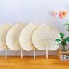 Bamboo Hand Fans Palm Natural Handmade And Fans Lightweight Weaving Leaf Fan Children Adults Handheld Fan