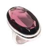 Кольцо из серебра 925 пробы с аметистом, размер 6