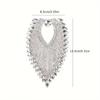 Brooch Business Suit Accessories V-neckline Evening Dress Rhinestone Shoulder Badge Men Women Shoulder Board