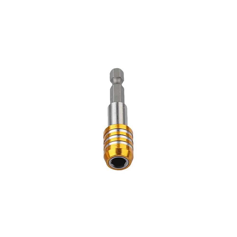 STONEGO 1/4" Quick-Connect Extension Rod - Magnetic Adapter for Hex Bit Electric Screwdrivers Fast Bit Changeover