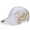 Summer Sunscreen Chinese Style Dragon Print Baseball Cap Fashion Casual Cotton Rapper Hip Hop Caps Trucker Hat Golf Hats