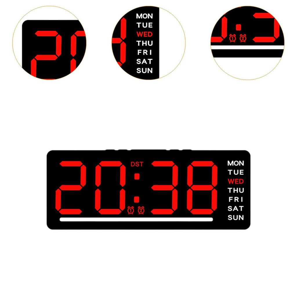 Digital Clock Gifts Home Decor LED Clock for Living Room Office Bedroom