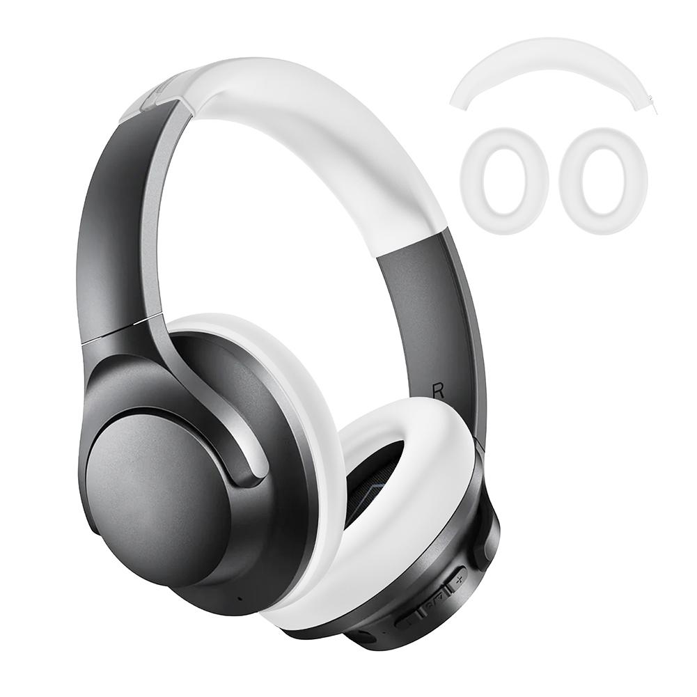 Силиконовые амбушюры, чехол на оголовье, чехол для наушников с защитой от царапин, защитный чехол для наушников для гарнитуры Anker Soundcore Life Q20i