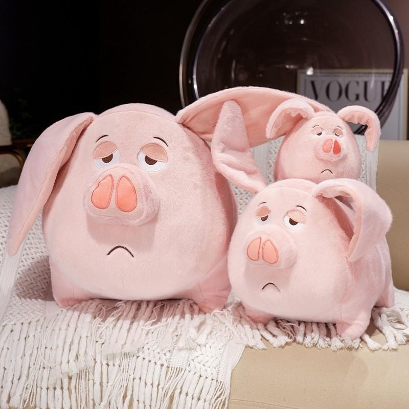 Cute Nezha Inspired Flying Pig Plush Doll Cozy Stuffed Animal For Kids Perfect Gift