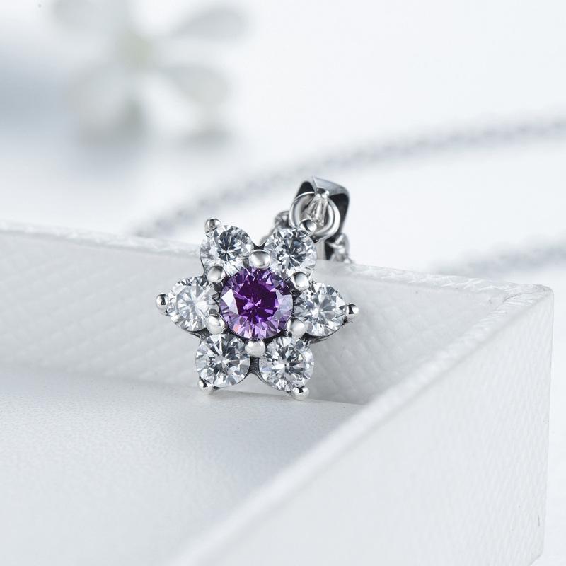 Танциз S925 стерлингового серебра Роскошное индивидуальное ожерелье с подвеской женское классическое ожерелье прилива