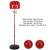 170CM Adjustable Height Basketball Stand Children Game Training Equipment Set for Indoor Outdoor