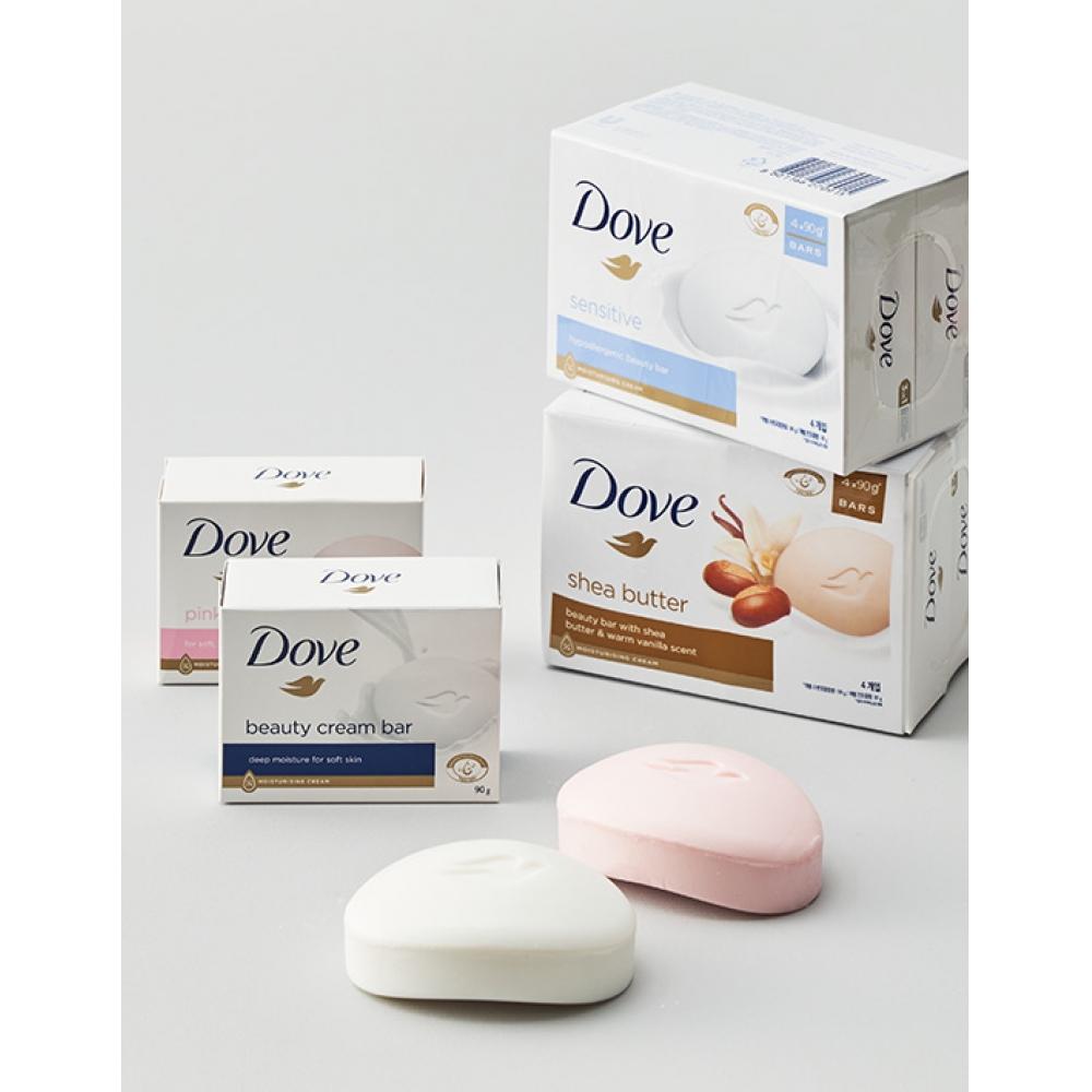 Dove Pink Beauty Bar 90g 4pcs