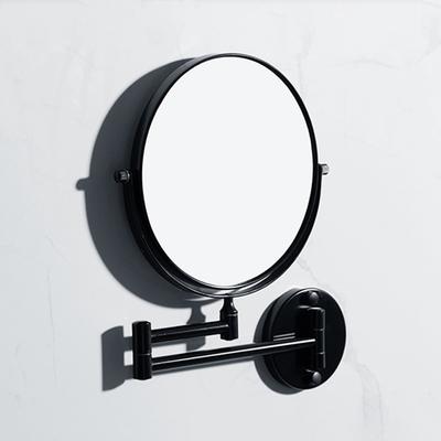 Настенное зеркало для макияжа, 3-кратное увеличение, поворот на 360 градусов, выдвижной складной кронштейн для ванной комнаты