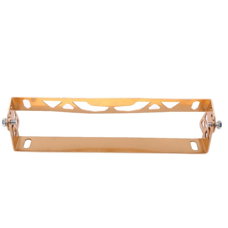 Universal Aluminum Car Adjustable Rotating Car License Plate Frame Holder Solid License Plates Frames Frame Number Power Racing