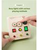 Montessori LED Circuit Board Wooden Busy Toy for Early Education