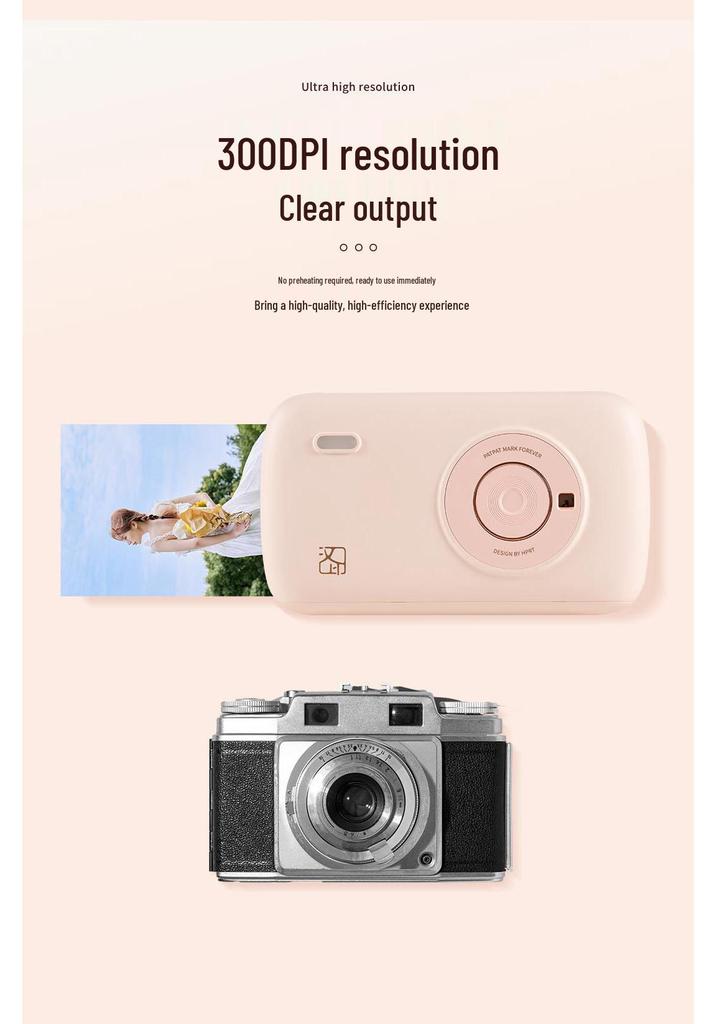CP2100 Мобильный сублимационный HD-принтер для цветной фотографии, портативный, карманного размера