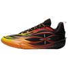 LiNing Wade 808 5Ultra V2 износостойкие с поддержкой и возвратом энергии, низкие, с карбоновой пластиной, баскетбольные кроссовки, мужские, черные с оранжевым, ABAV045-9
