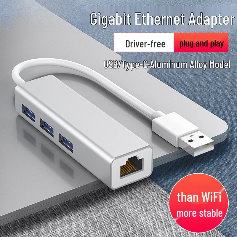 Адаптер Type-C на RJ45 Gigabit Ethernet