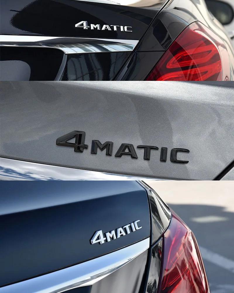 1 шт. 3D Премиум для W246 W204 W205 W210 W211 W212 W213 GLB 4MATIC 4 MATIC Капот Крыло Багажник Задняя крышка капота Наклейка Эмблема Значок Стикер