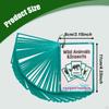 48x Animals Flash Cards Learning Toys Teaching Kids Gifts Memory Pocket English Flashcards for