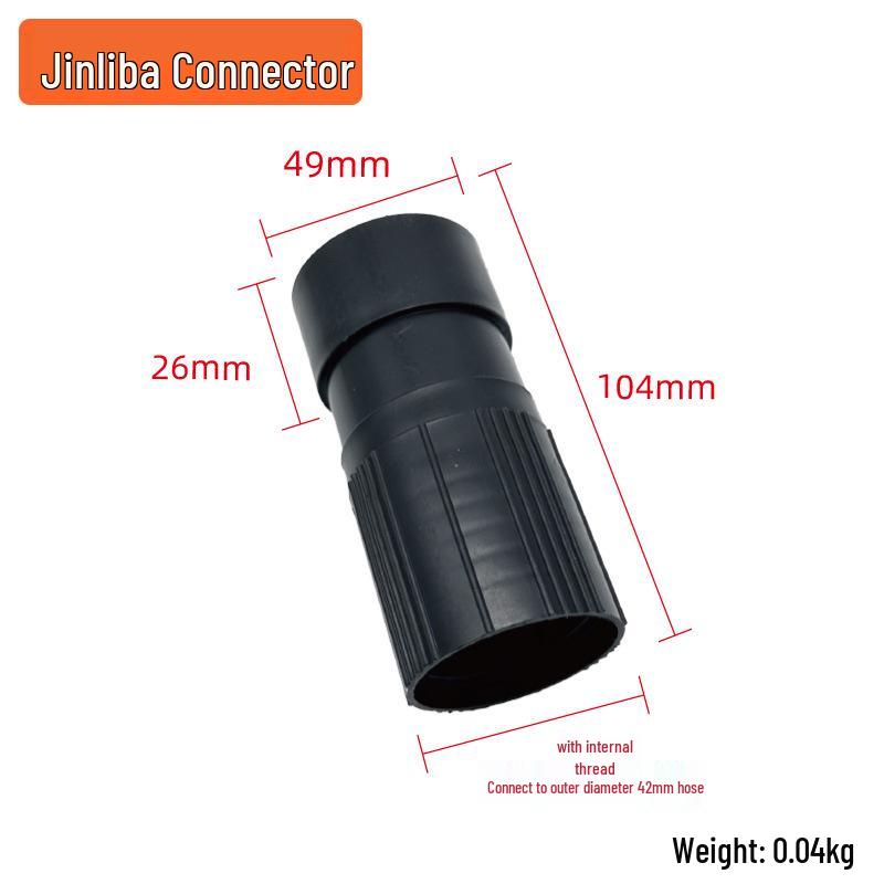 Комплект для подключения пылесборника пылесоса Jinliba: Универсальный набор шлангов и жестких соединителей (35/42)