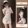 Japanese Nurse Uniform Halloween Cosplay Costume Women Sexy Lingerie Nightdress Maid Role Play Outfit Sweet Nurse Suit Nightwear