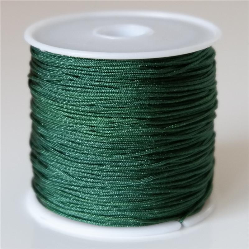 Тайваньская нефритовая линия №. 72 Нефритовое ожерелье Веревка плетеная нить Сделай сам ручная работа Китайский узел нить около 45 метров