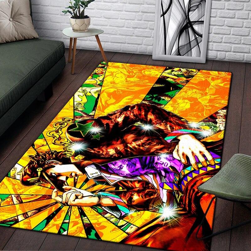 Джоджо аниме красивый ковер с рисунком для гостиной большой ковер черный мягкий ковер украшения дома коврики бохо коврики для пикника
