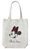 Marushin Tote Bag Disney Minnie H35 X W32 X D8cm Big Cute Ribbon UK MOON Company Wool Fabric 2335021300 (excluding Handle)