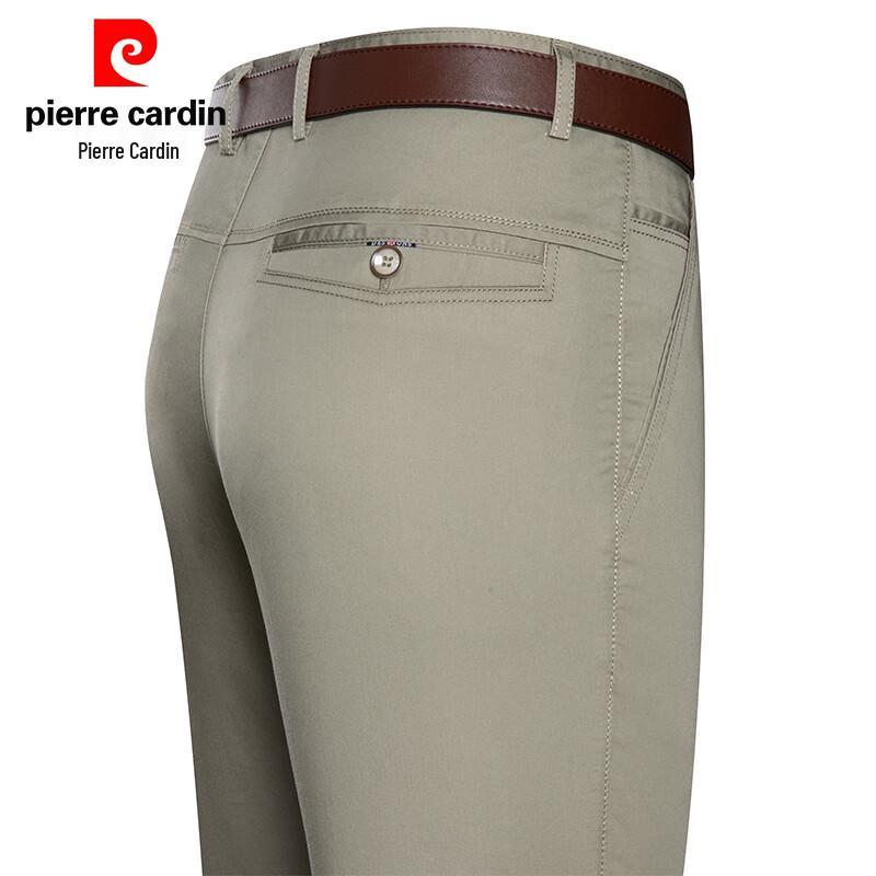 Мужские повседневные брюки прямого кроя из смесовой ткани тенсел, устойчивые к сминанию, Pierre Cardin