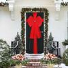 Full Wrap Christmas Bow Tie Extra Large Door Decoration Accessories Front Door Bow