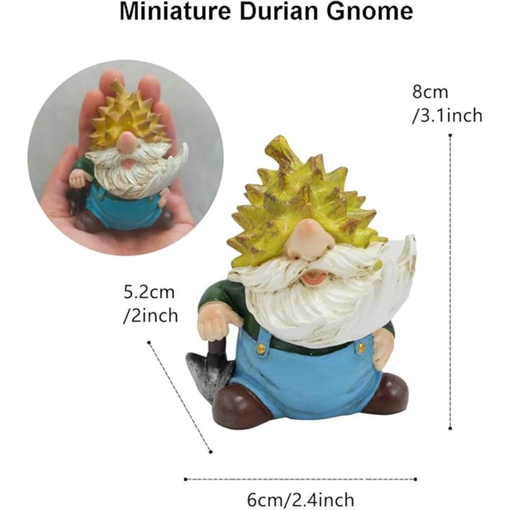 Маленькие гномы для садовых фей, аксессуары, миниатюрные фигурки уличных садовых гномов, мини-статуэтка маленького гнома, украшения из смолы для торта, пасхальные украшения