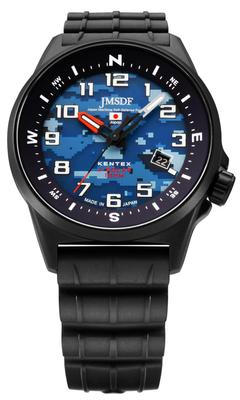 Часы JSDF Combat Solar Navy Black [KENTEX] S715M-18 мужские