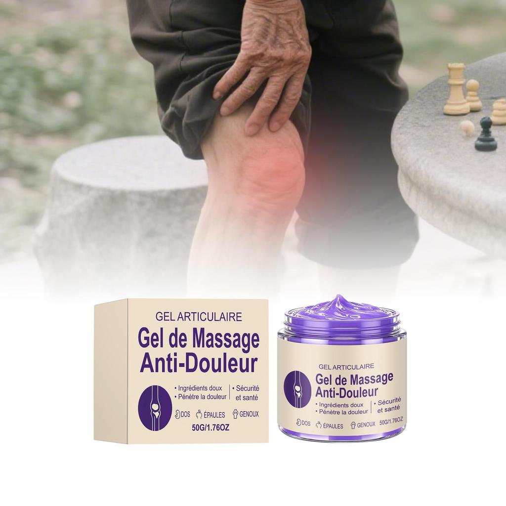 Joint Massage Soothing Gel Clear Texture Easy to Push Away Comfortable Apply Daily Care Gel