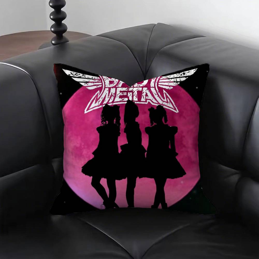 Милая Japanese Rock Подушка Babymetal Наволочка Модная Квадратная Наволочка Спальня Диван Комната Ins Декор Отдых