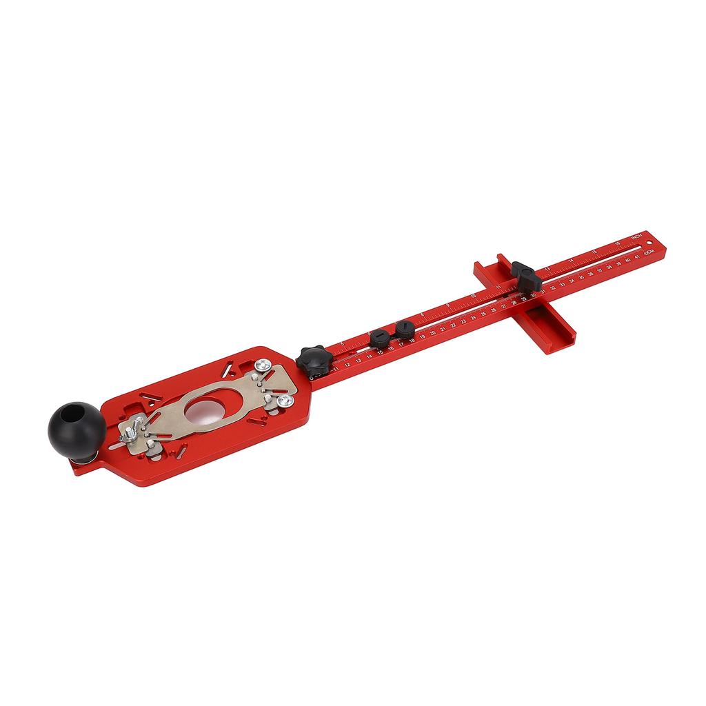 Кронштейн для фрезерного паза 3 в 1 Регулируемые направляющие для резки по окружности Приспособление для крепления фурнитуры шкафа