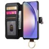 For Samsung Galaxy A14 4G/5G Case RFID Blocking Zipper Wallet PU Leather Mobile Cover