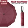 New Automatic Folding Umbrella Female Flat Bottom Lightweight Umbrella Sunshade Sunshade Sunscreen Windproof Umbrella