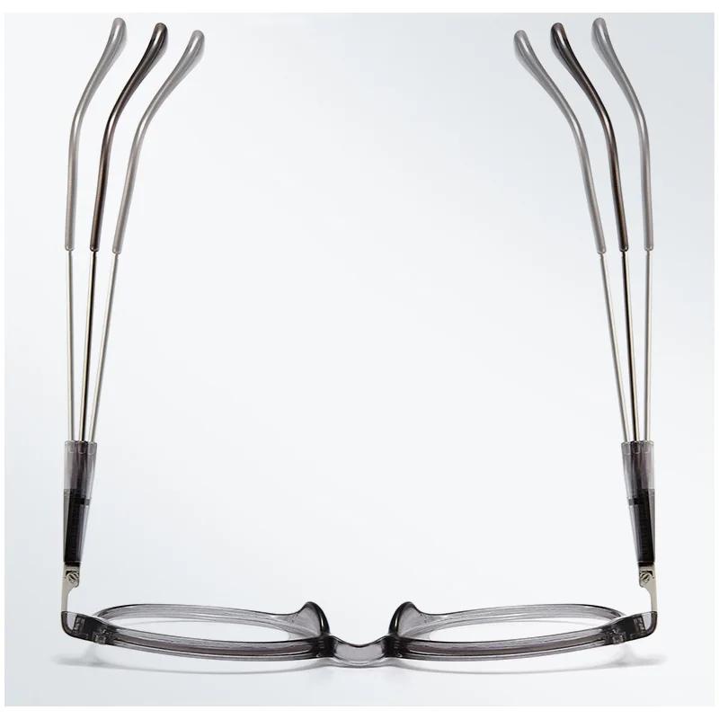 Oval Frame 6 In 1 Frame Women Myopia Sunglasses Fashion Magnetic Clip On Glasses Prescription Eyeglas