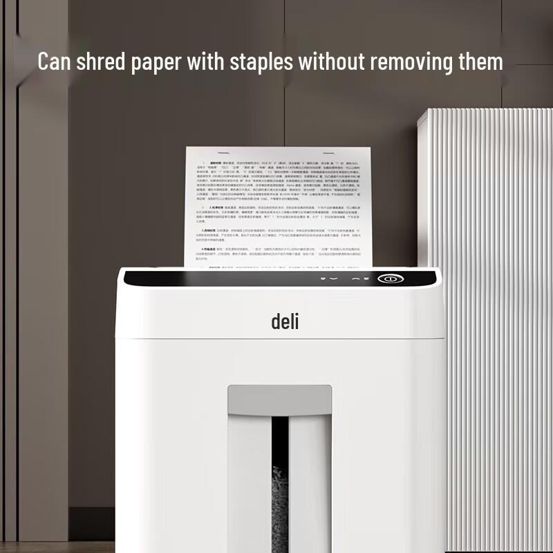 Deli GA759 High-Security Cross-Cut Paper Shredder CN plug (adapter included)