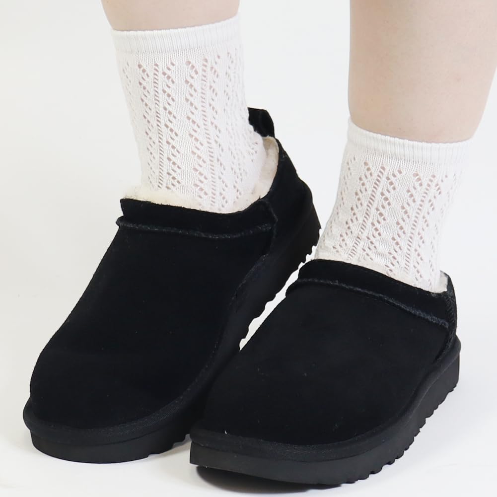 [UGG] Сандалии на меху Классические Микро Черные 23 см [Параллельный импорт]