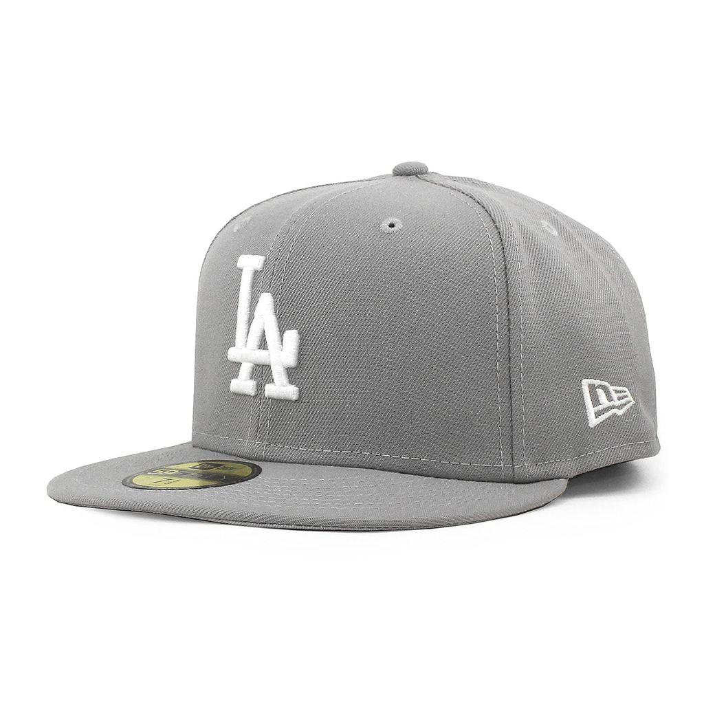 New Era Лос-Анджелес Dodgers 59FIFTY MLB 2T Fitted Размер 8 5950 Командная Базовая Кепка, Серый, (приблизительно. 63,5 см), (Использовал)