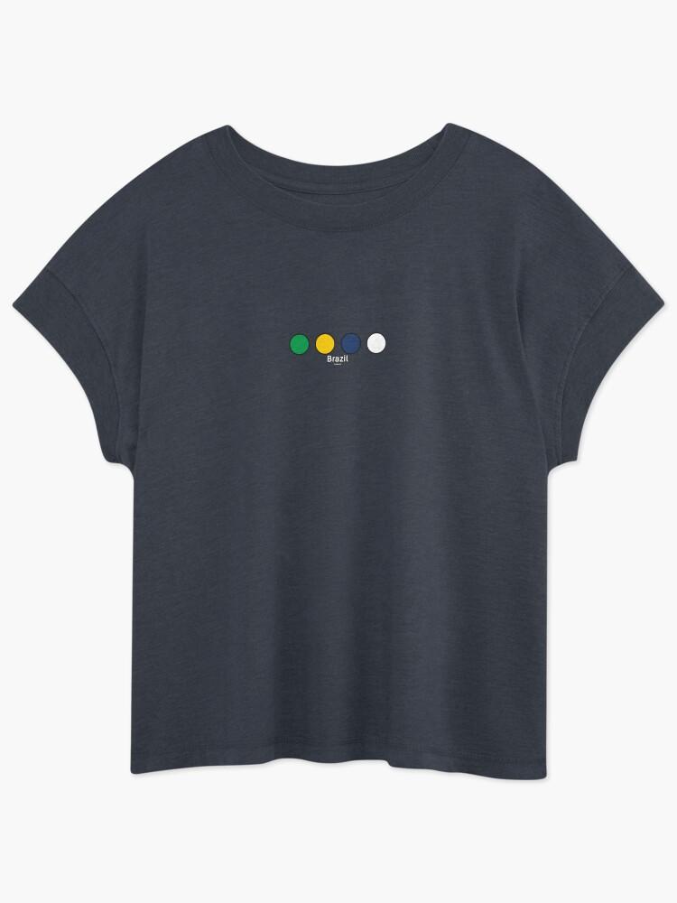 Third World Brazil: 3 Dots + Country for Dark Colors Relaxed T-Shirt