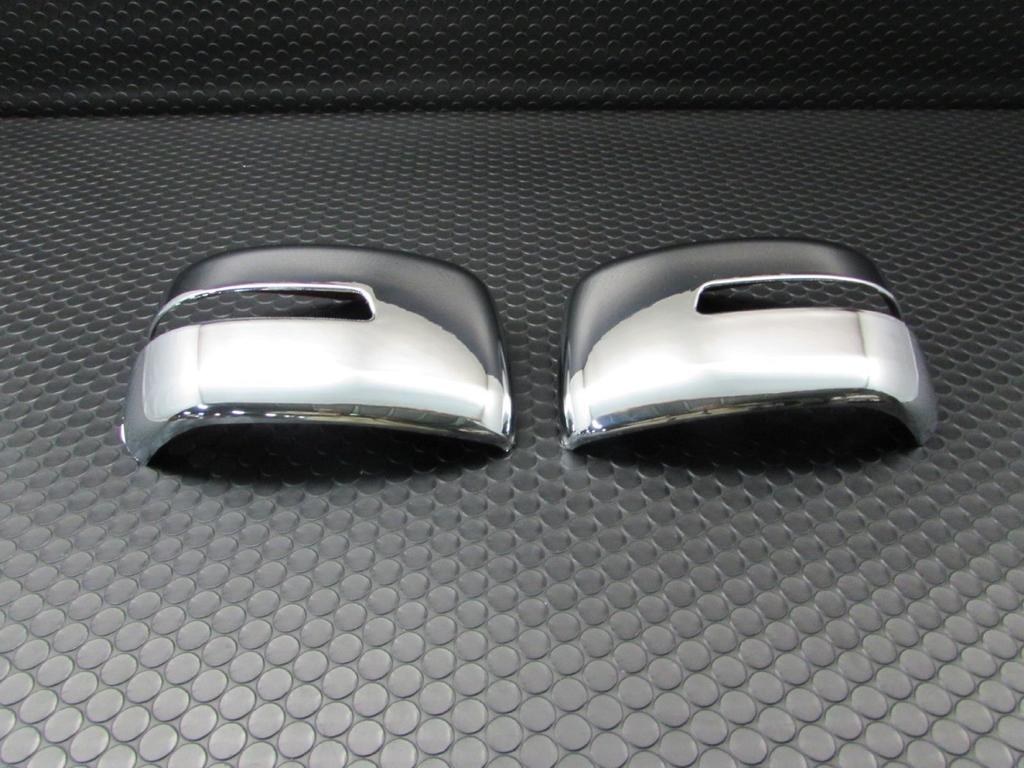 BRIGHTZ Chrome Door Mirror Type for Wagon R Stingray Covers, B, MH34S/MH44S [MIR-SID-152] (Part Number 11985)