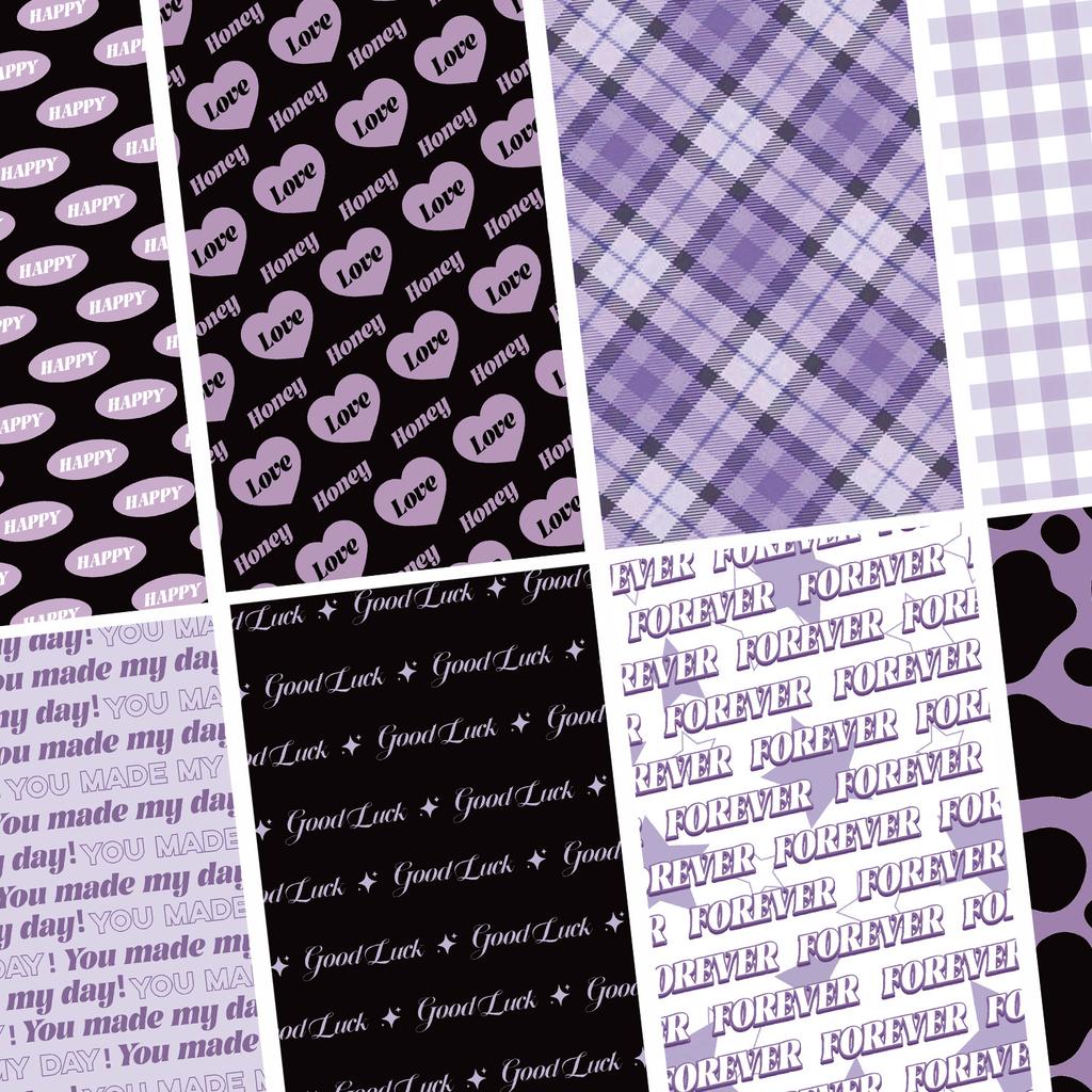 Множество 8-элементных карточек для задней панели мобильного телефона Guka серии «Девочки» для DIY-декора, базовый материал, наклейка, лента, самоклеящаяся задняя сторона